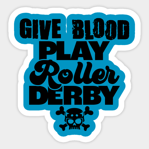 Give Blood Play Derby Sticker by Raygun Vectors